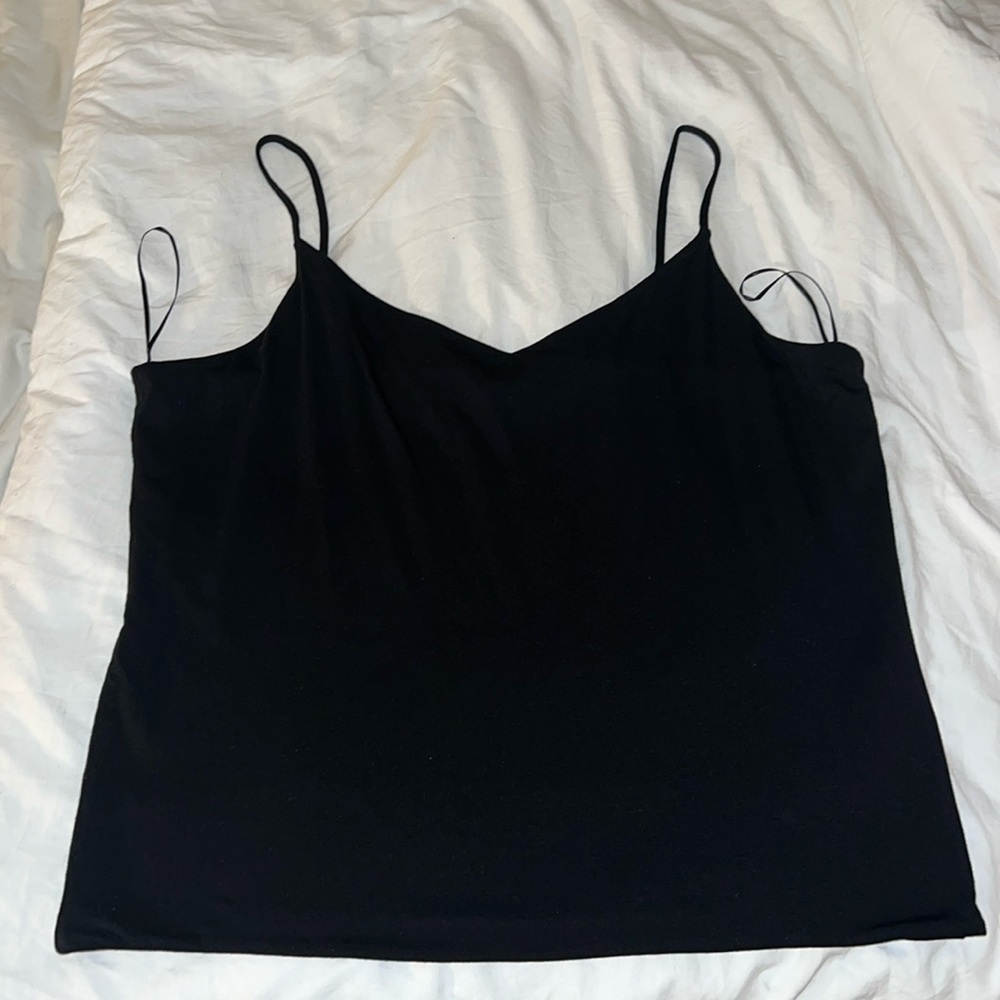 J Crew Black Cami Tank Top Plus Size